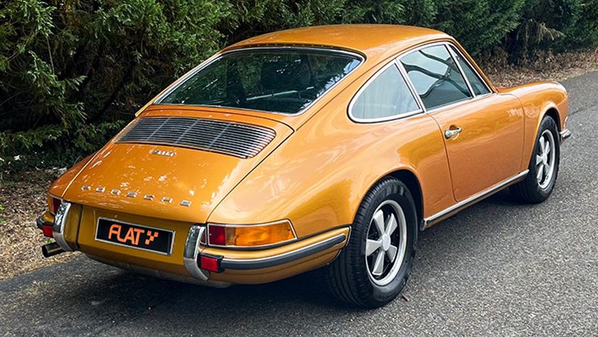 photo arriere 911 T de couleur Or mtallis