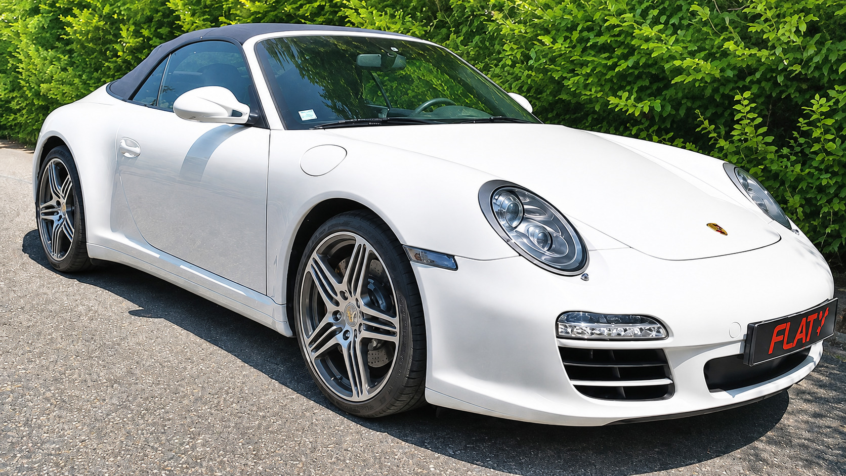 photo avant 911 Carrera 4S de couleur Blanc