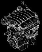 zoom photo Moteur PORSCHE Panamera 3.0 D - MCR CC