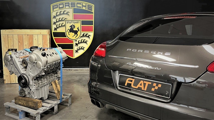 zoom photo Moteur PORSCHE Panamera 4.8 Turbo - M48 70