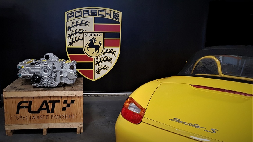 zoom photo Moteur PORSCHE Boxster S - M96 21