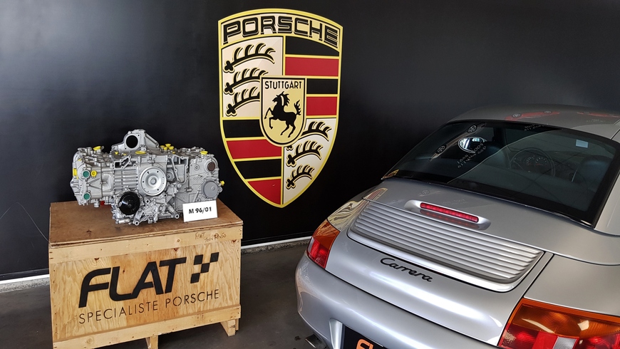 zoom photo Moteur PORSCHE 996 - M96 04