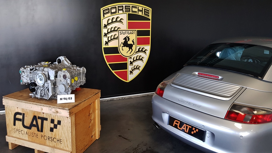 zoom photo Moteur PORSCHE 996 - M96 03