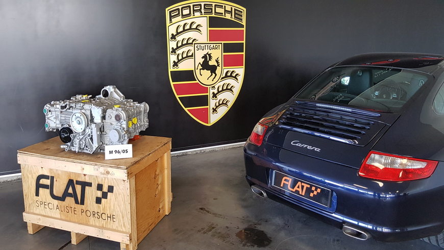 zoom photo Moteur PORSCHE 997 - M96 05